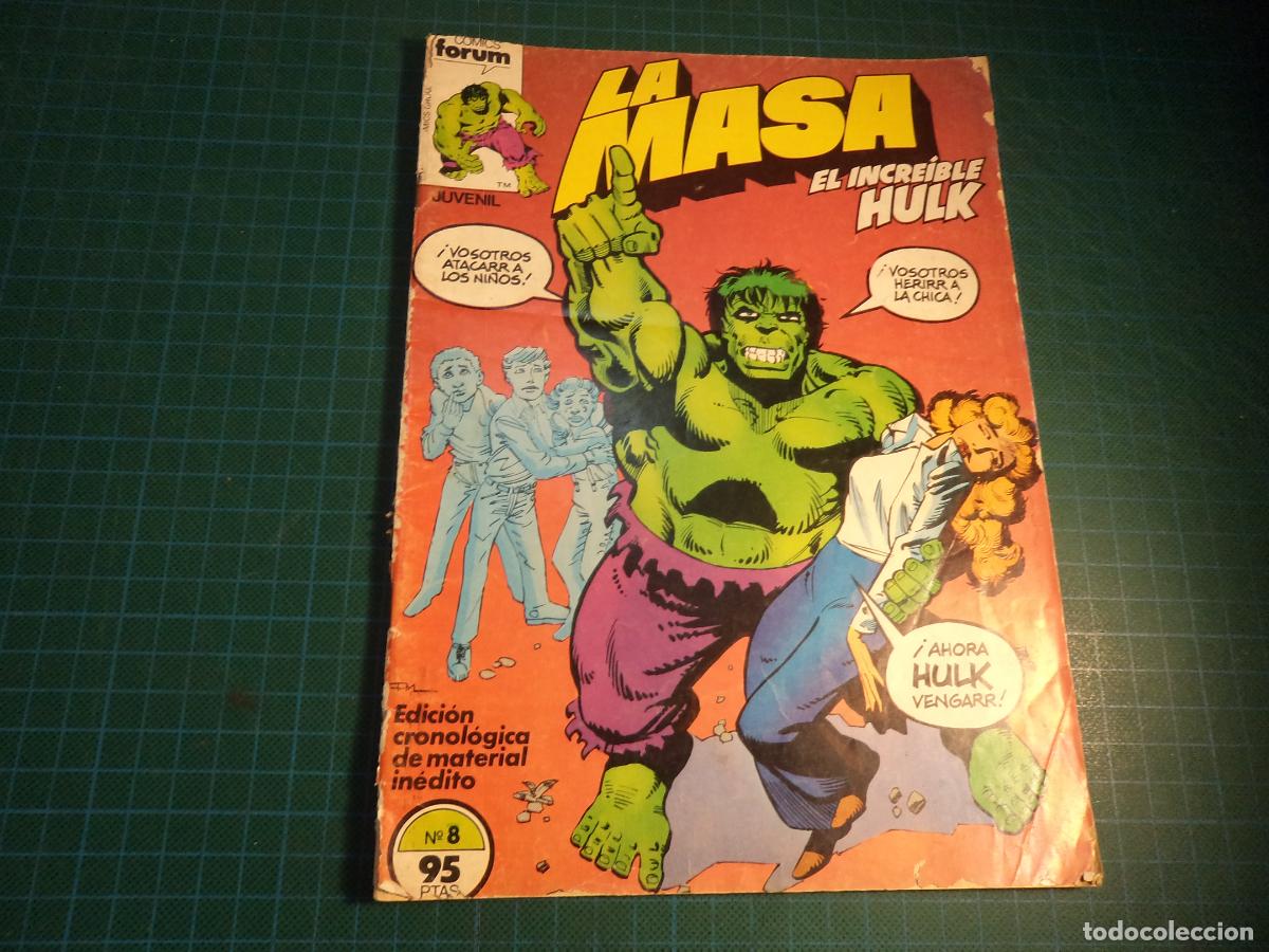 C&oacute;mics: La Masa. N&ordm; 8. Forum. Procede de retapado. (Ref. 11-B) - Foto 1
