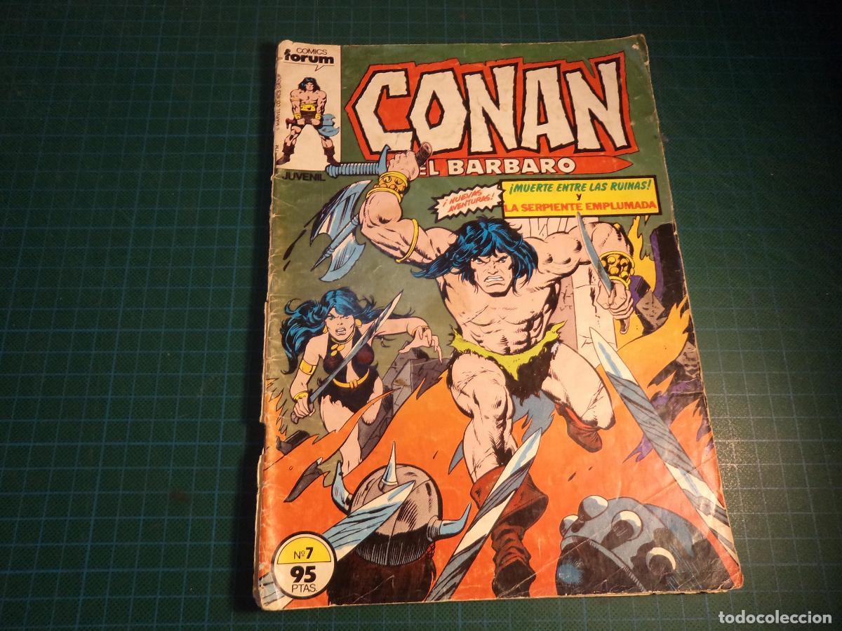 C&oacute;mics: Conan. N&ordm; 7. Forum. Con se&ntilde;ales de uso. (Ref. 11-B) - Foto 1