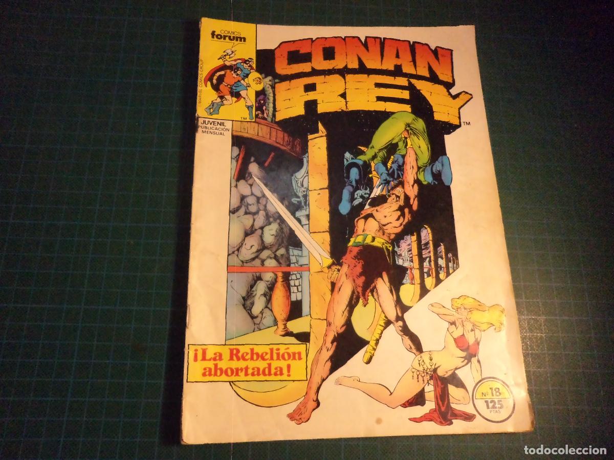 C&oacute;mics: Conan Rey. N&ordm; 18. Forum. Con se&ntilde;ales de uso. (Ref. 11-B) - Foto 1