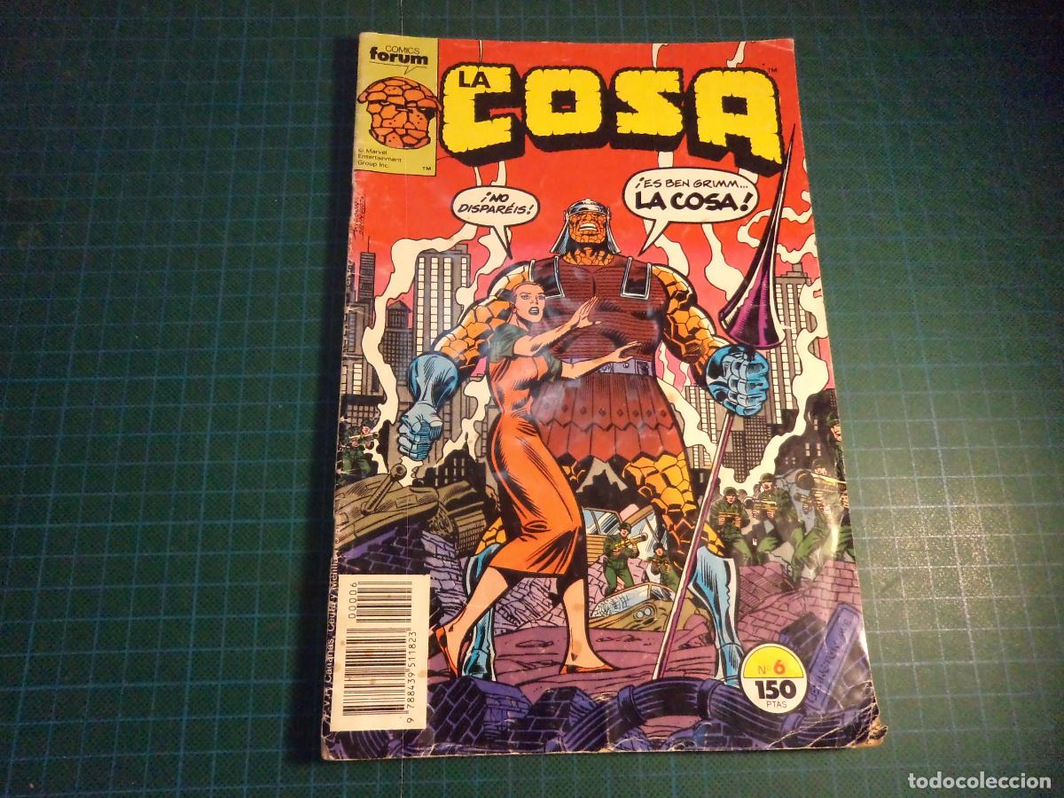 C&oacute;mics: La Cosa. N&ordm; 6. Forum. Con se&ntilde;ales de uso. (Ref. 11-B) - Foto 1