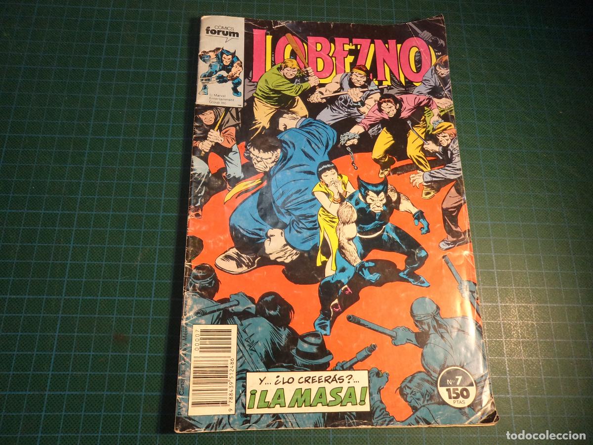 C&oacute;mics: Lobezno. N&ordm; 7. Forum. Con se&ntilde;ales de uso. (Ref. 11-B)