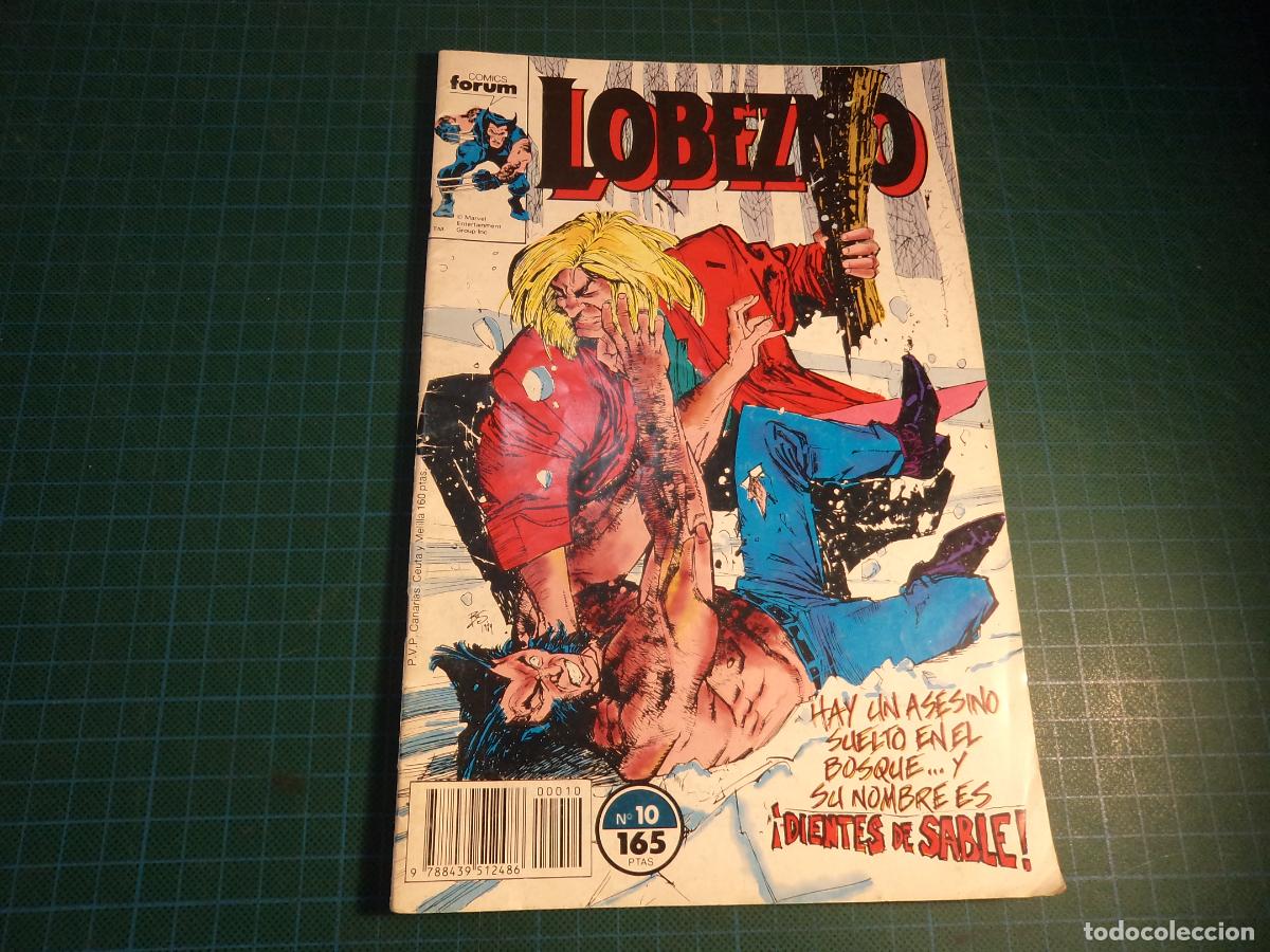 C&oacute;mics: Lobezno. N&ordm; 10. Forum. Con se&ntilde;ales de uso. (Ref. 11-B) - Foto 1