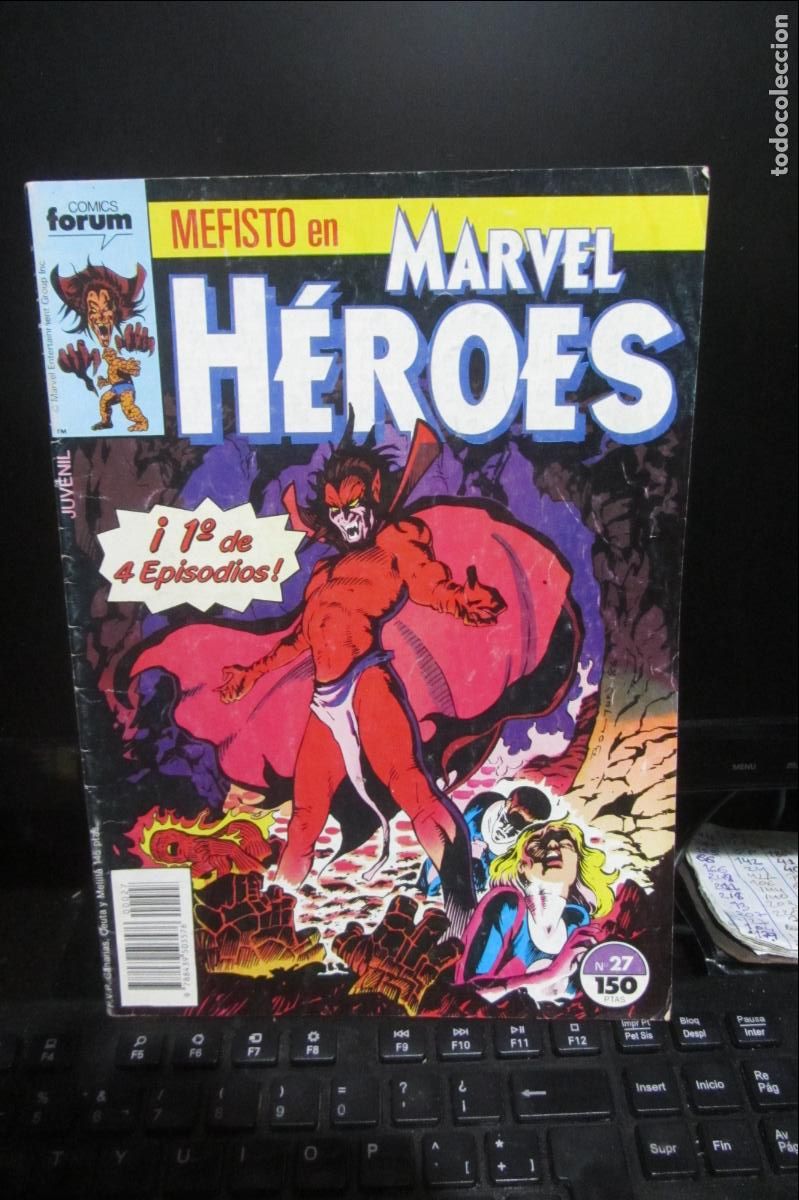 C&oacute;mics: HEROES MARVEL n&ordm; 27 - MEFISTO - FORUM 1989 ARX192