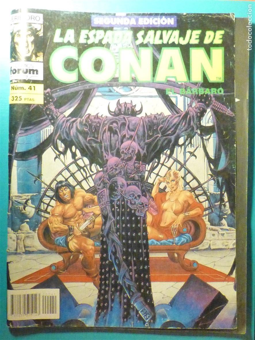 C&oacute;mics: Comic - La Espada Salvaje de Conan El B&aacute;rbaro - N&ordm; 41 - Segunda Edici&oacute;n - Comics Forum Oro