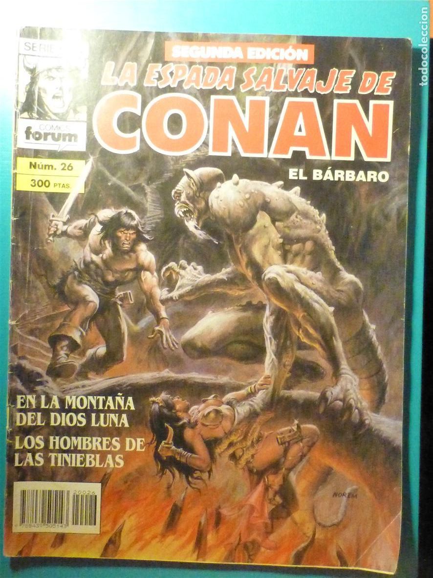C&oacute;mics: Comic - La Espada Salvaje de Conan El B&aacute;rbaro - N&ordm; 26 - Segunda Edici&oacute;n - Comics Forum Oro