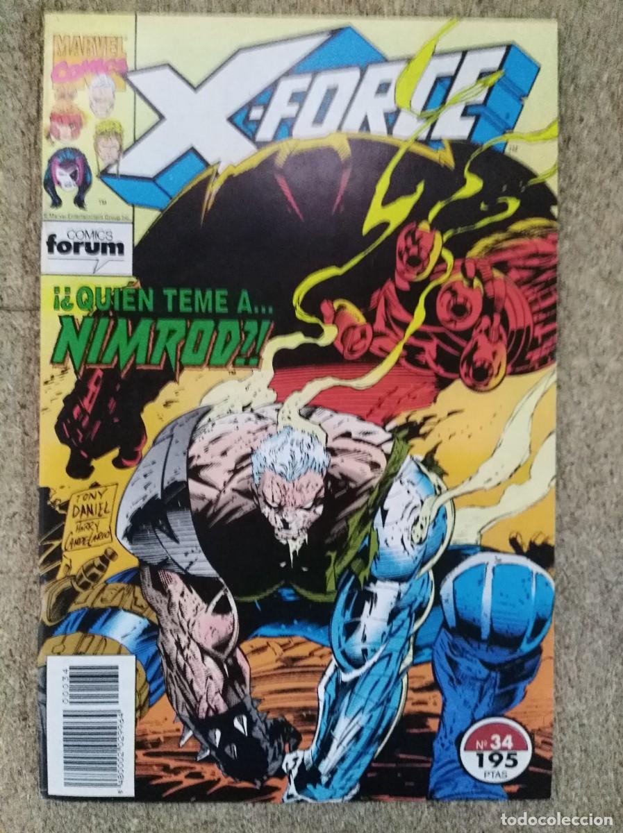 C&oacute;mics: X force 34.Vol 1.Marvel.Forum