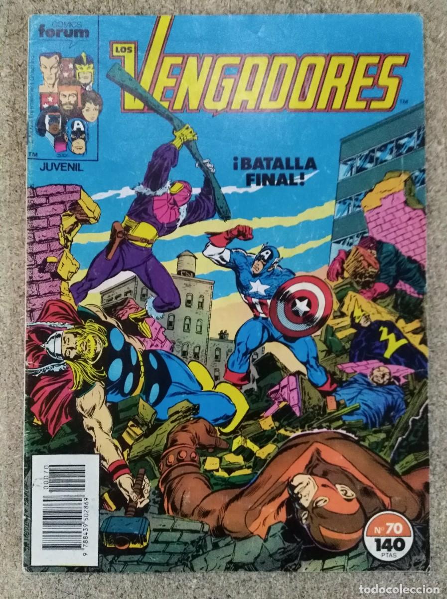 C&oacute;mics: Los Vengadores 70.Vol.1.Marvel.Forum