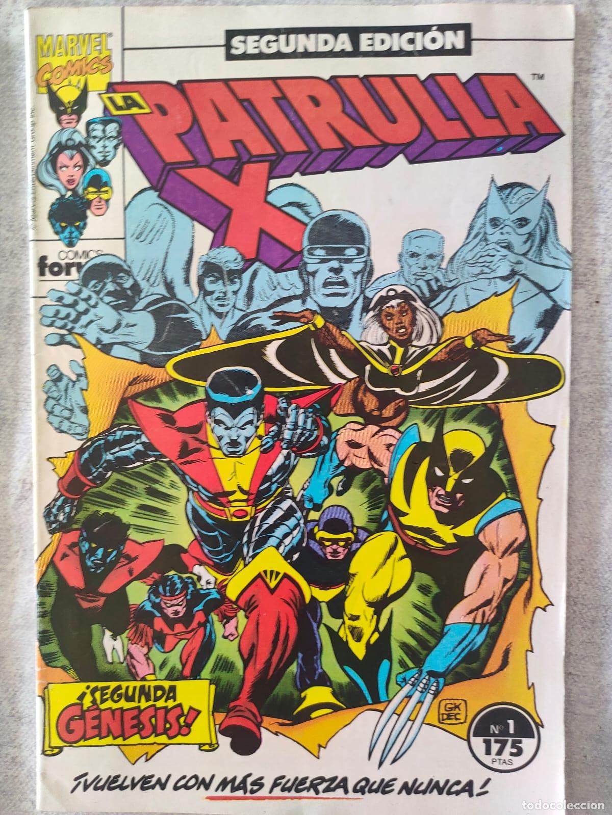 C&oacute;mics: PATRULLA X SEGUNDA EDICION NUMERO 1