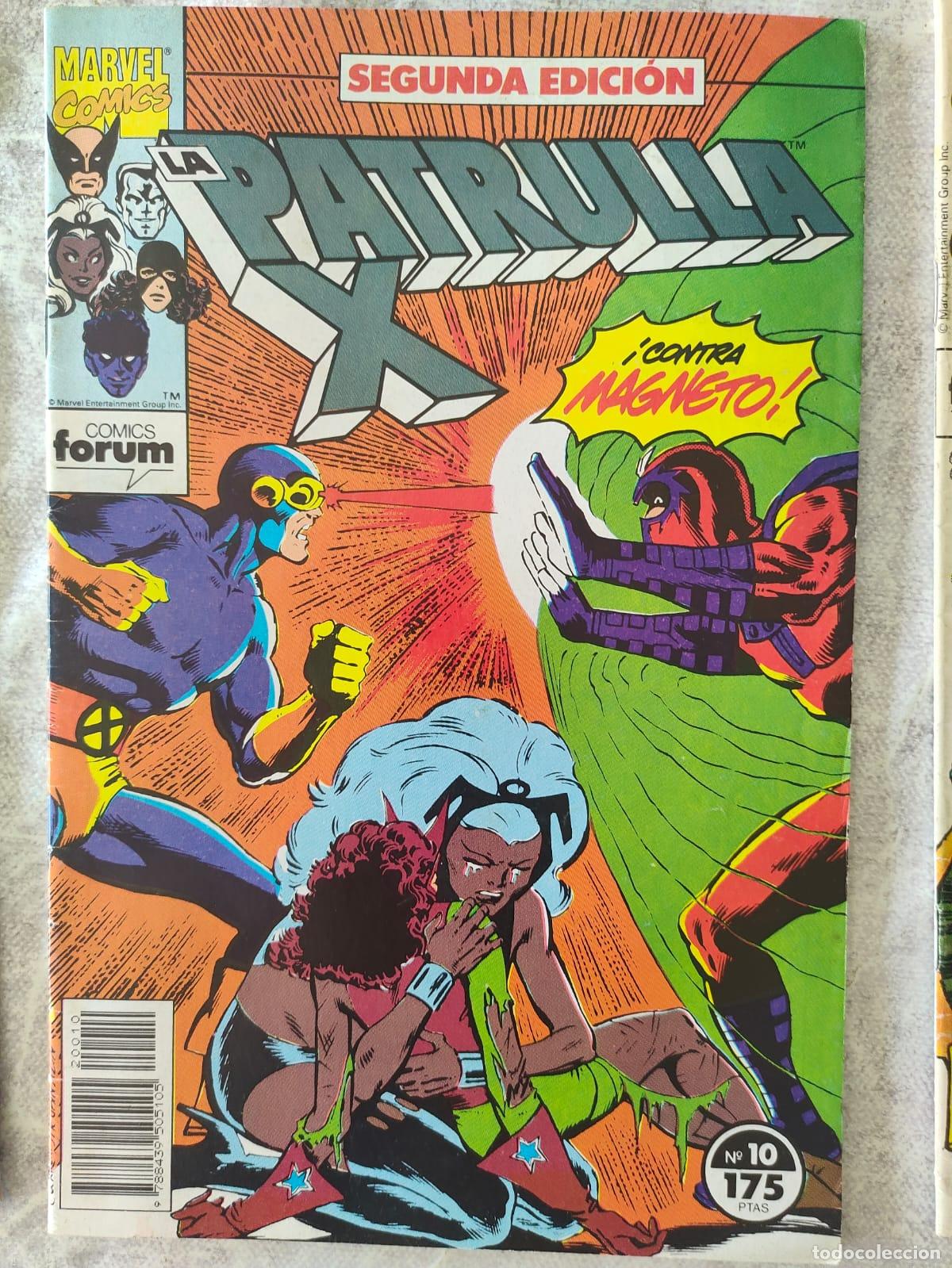 C&oacute;mics: PATRULLA X SEGUNDA EDICION NUMERO 10