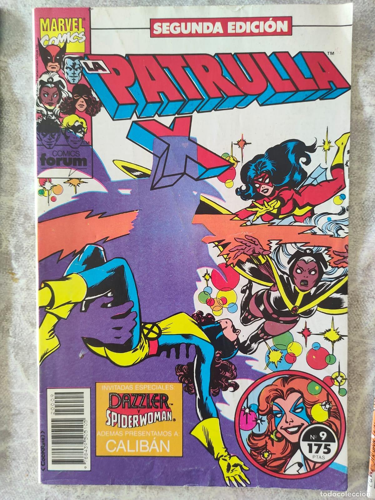 C&oacute;mics: PATRULLA X SEGUNDA EDICION NUMERO 9