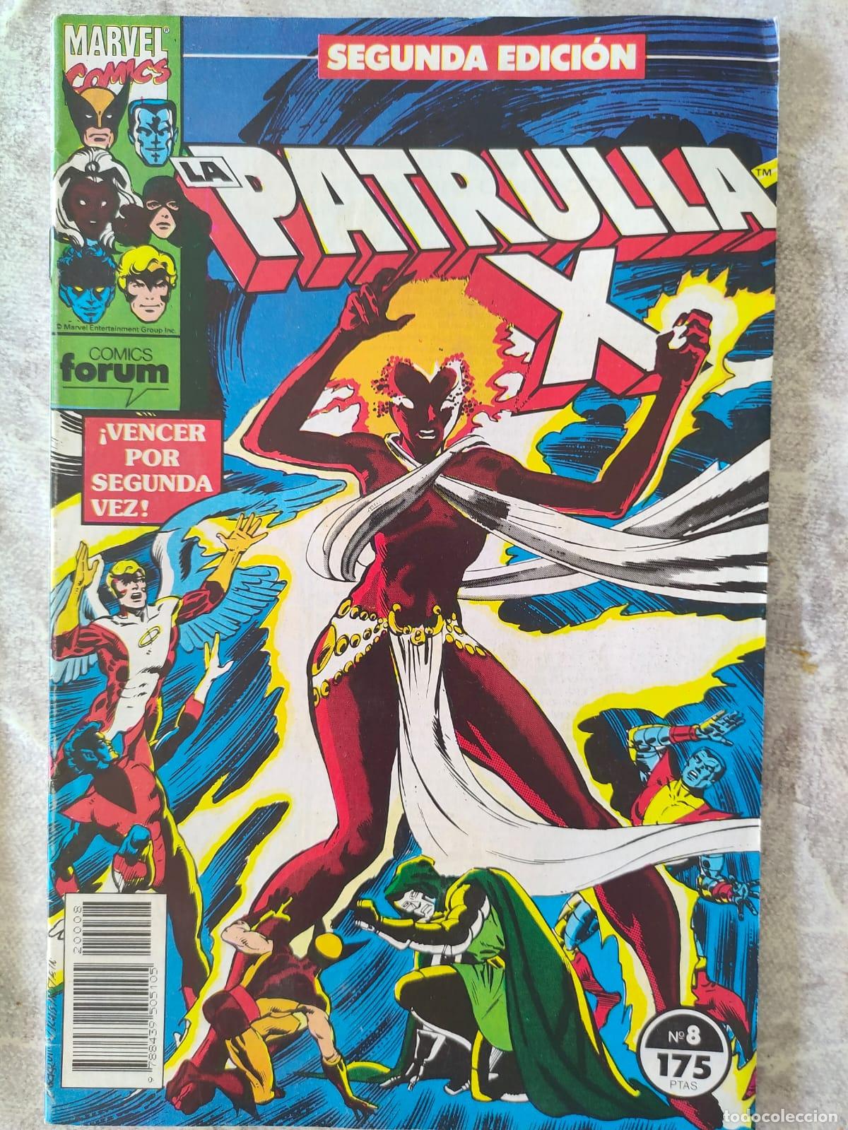 C&oacute;mics: PATRULLA X SEGUNDA EDICION NUMERO 8