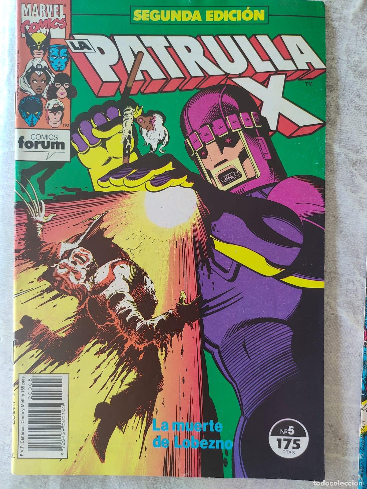 C&oacute;mics: PATRULLA X SEGUNDA EDICION NUMERO 5