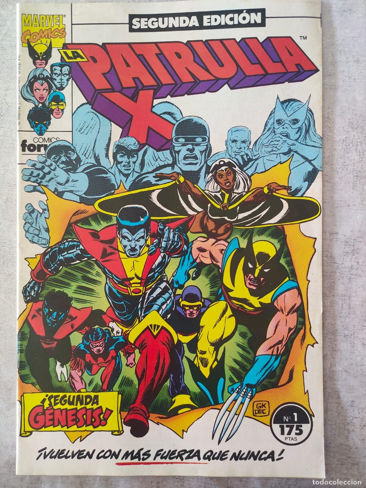 C&oacute;mics: PATRULLA X SEGUNDA EDICION NUMERO 1