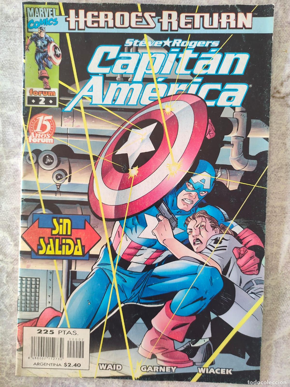 C&oacute;mics: HEROES REBORN CAPITAN AMERICA NUMERO 2 - Foto 1