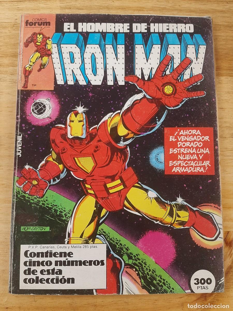Comics: Iron Man - Comics Forum - N&ordm; 1, 2, 3, 4 y 5