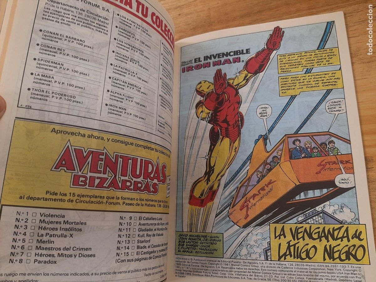 C&oacute;mics: Iron Man - Comics Forum - N&ordm; 1, 2, 3, 4 y 5 - Foto 4