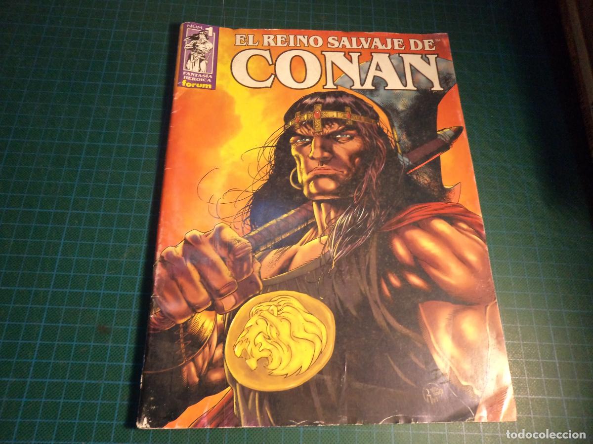 C&oacute;mics: El reino salvaje de Conan. N&ordm; 1. Forum. Fantasia Heroica.