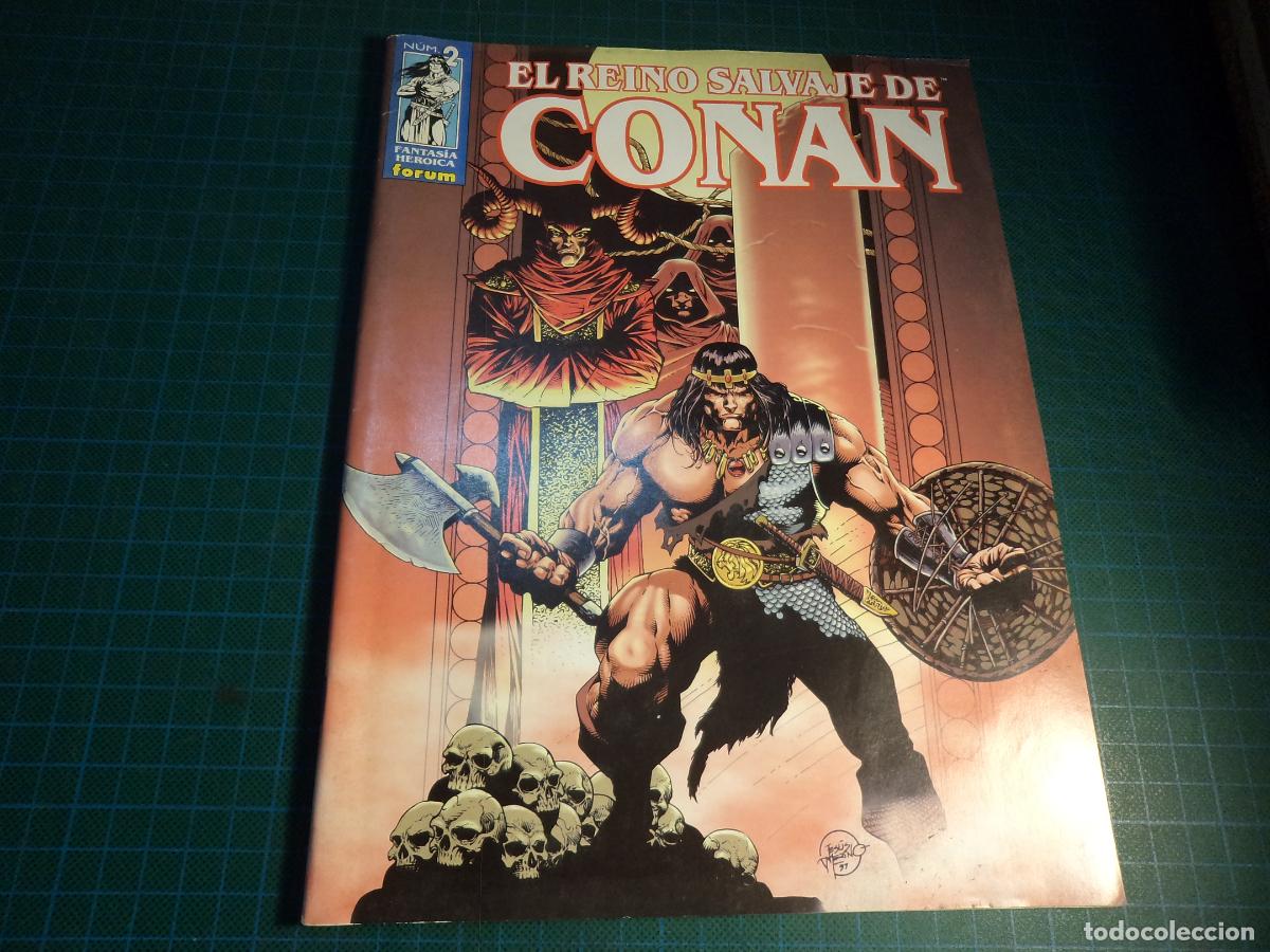 C&oacute;mics: El reino salvaje de Conan. N&ordm; 2. Forum. Fantasia Heroica.