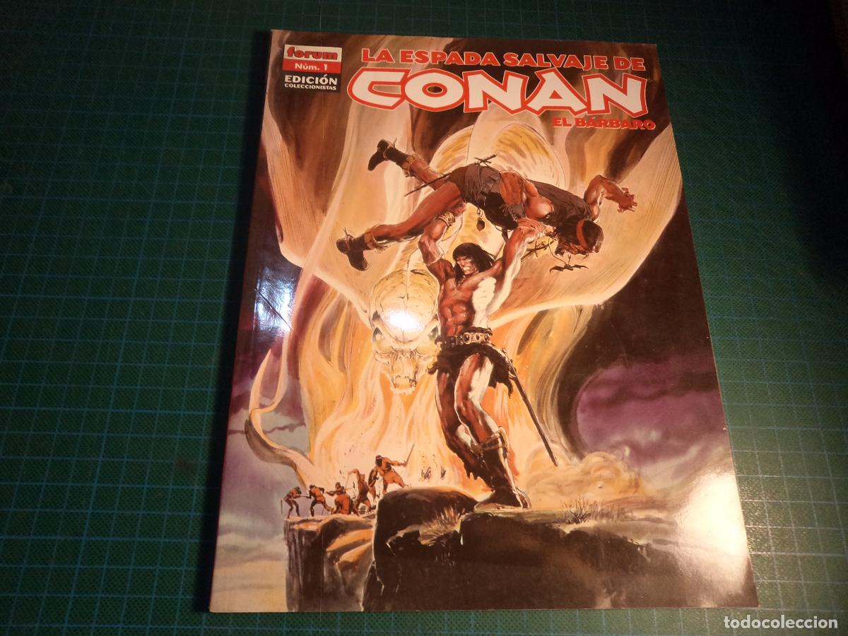 C&oacute;mics: La espada salvaje de Conan. N&ordm; 1. Forum. Edicion coleccionista.