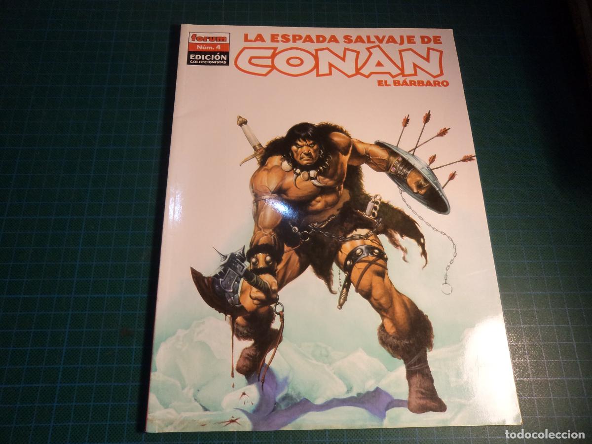 C&oacute;mics: La espada salvaje de Conan. N&ordm; 4. Forum. Edicion coleccionista.