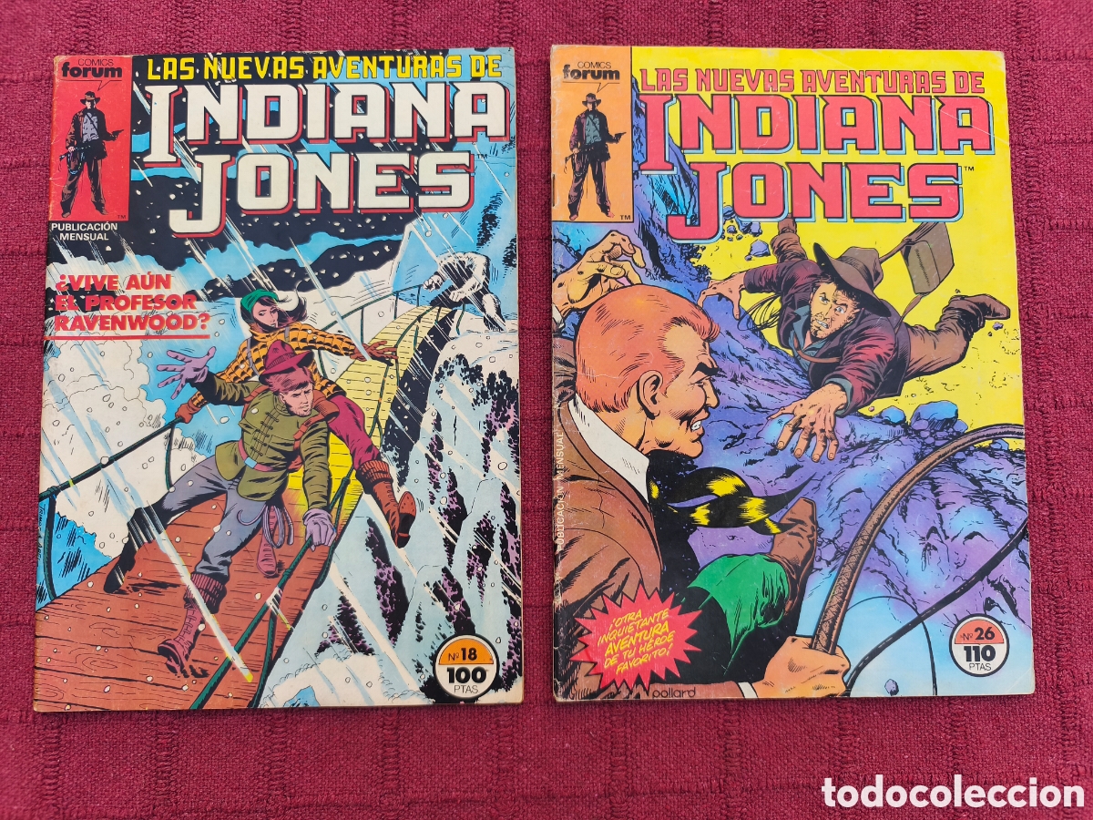C&oacute;mics: LAS NUEVAS AVENTURAS DE INDIANA JONES 18 - LAS NUEVAS AVENTURAS DE INDIANA JONES 26 COMICS FORUM