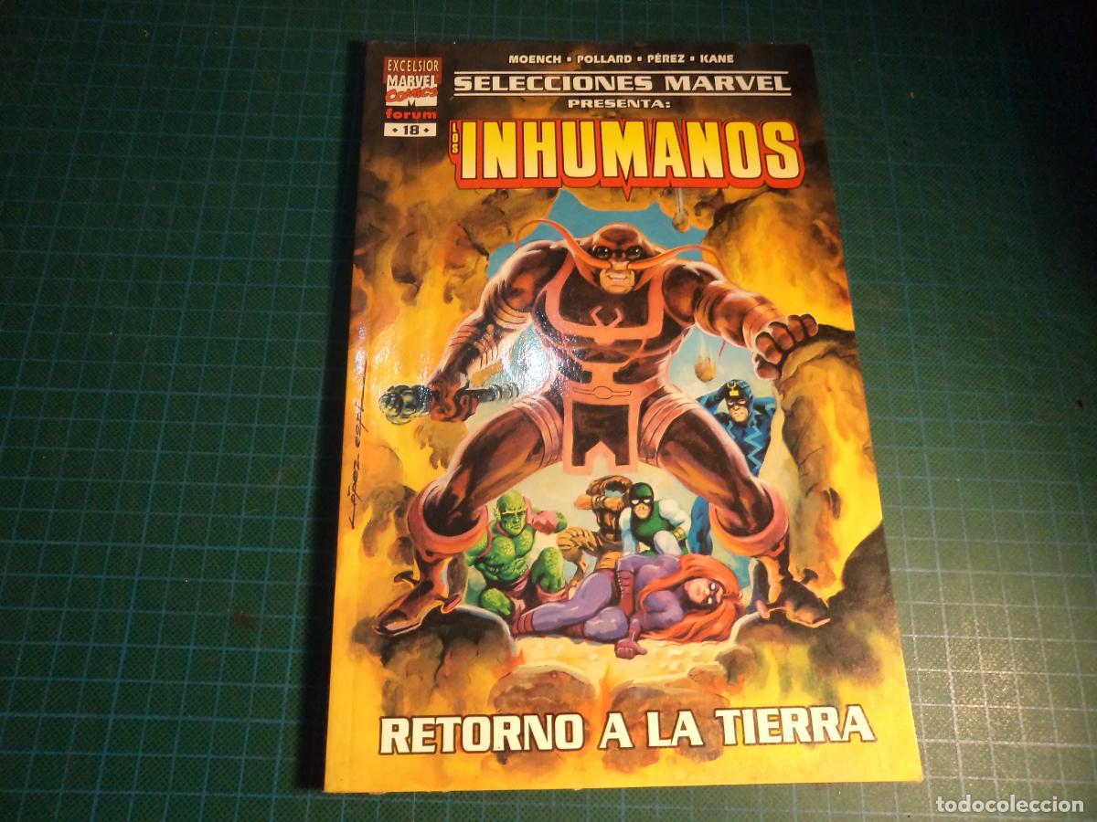 C&oacute;mics: Selecciones Marvel. N&ordm; 18. Los Inhumanos. Forum. - Foto 1
