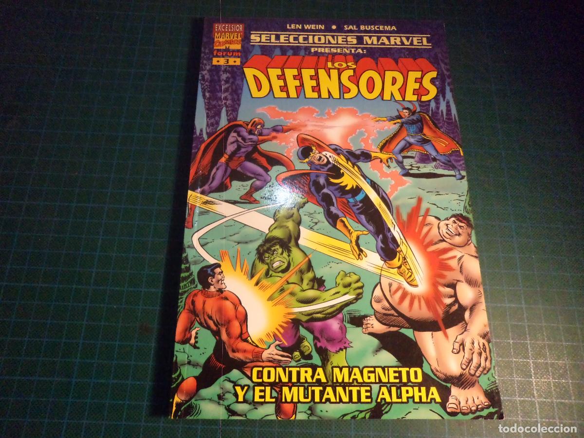 C&oacute;mics: Selecciones Marvel. N&ordm; 3. Los Defensores. Forum. - Foto 1
