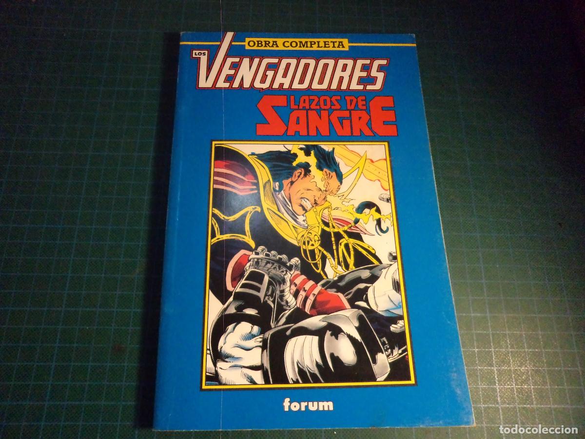 C&oacute;mics: Obra completa. Los Vengadores. Lazos de sangre. Retapado con los numeros 1 al 5. Forum.