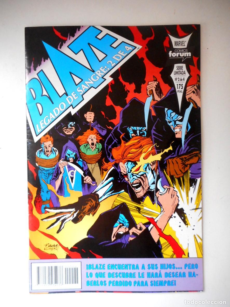 C&oacute;mics: BLAZE - LEGADO DE SANGRE N&ordm;2 (FORUM -OCTUBRE 1994) HOWARD MACKIE - RON WAGNER