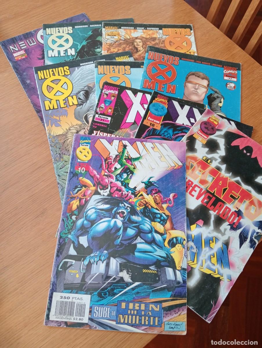 Comics: LOTE CON 10 EJEMPLARES DE X MEN VOL. 2 / NUEVOS X MEN (DE 117). GRAPA. FORUM. MARVEL. 1997 &ndash; 2003.