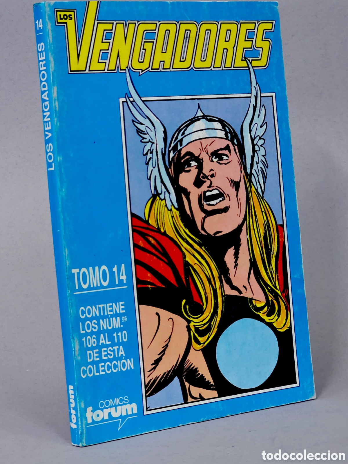 C&oacute;mics: C&Oacute;MIC LOS VENGADORES 106 AL 110 RETAPADO TOMO 14 VOL.1 FORUM MARVEL VOLUMEN NORMAL/BUEN ESTADO