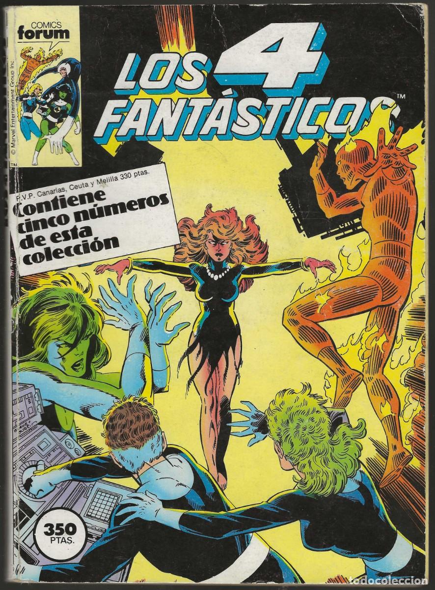 C&oacute;mics: LOS 4 FANT&Aacute;STICOS -- CONTIENE DEL 56 AL 60