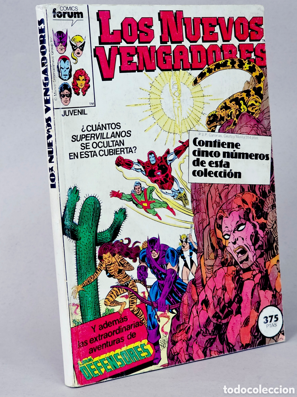 C&oacute;mics: C&Oacute;MIC LOS NUEVOS VENGADORES 16 AL 20 RETAPADO FORUM MARVEL BUEN ESTADO
