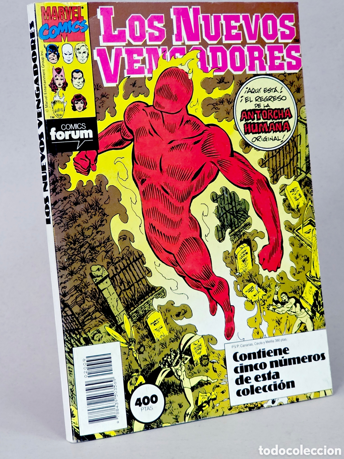 C&oacute;mics: C&Oacute;MIC LOS NUEVOS VENGADORES 46 AL 50 RETAPADO FORUM MARVEL EXCELENTE ESTADO