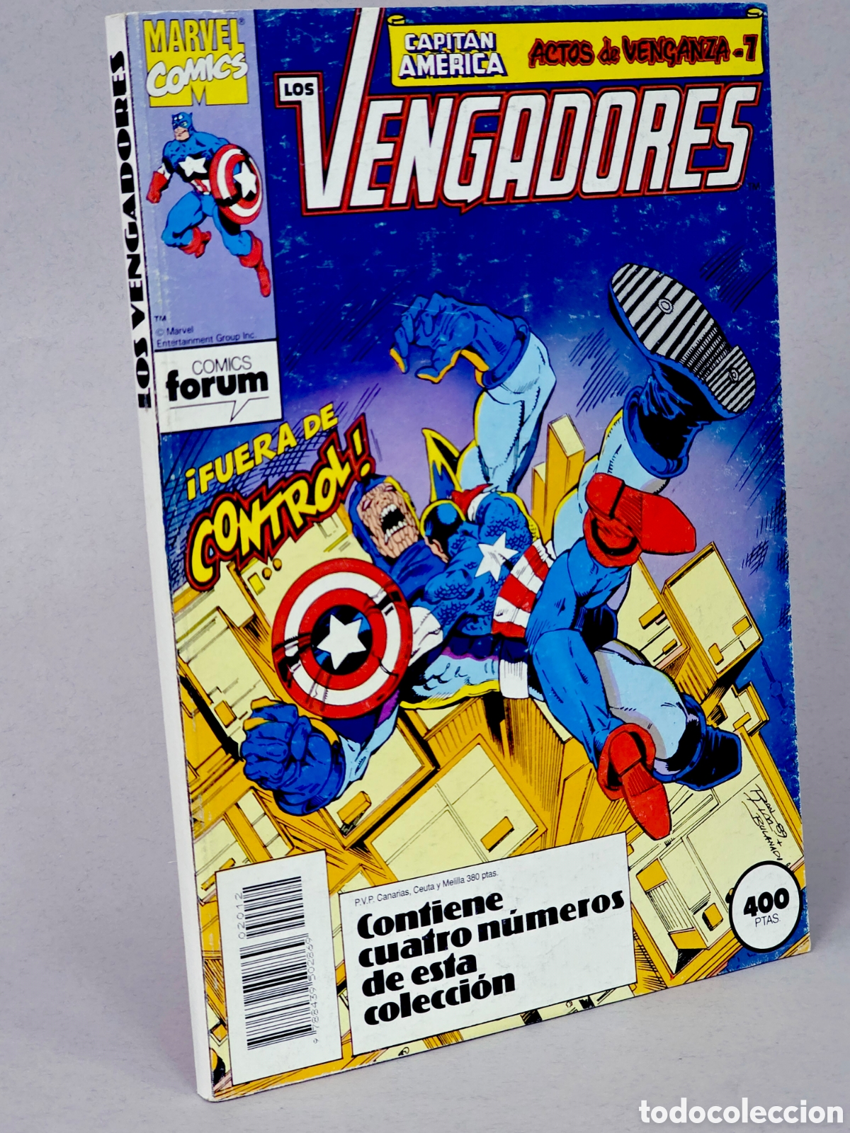 C&oacute;mics: C&Oacute;MIC LOS VENGADORES 96 AL 99 RETAPADO VOL.1 FORUM MARVEL VOLUMEN CASI EXCELENTE ESTADO
