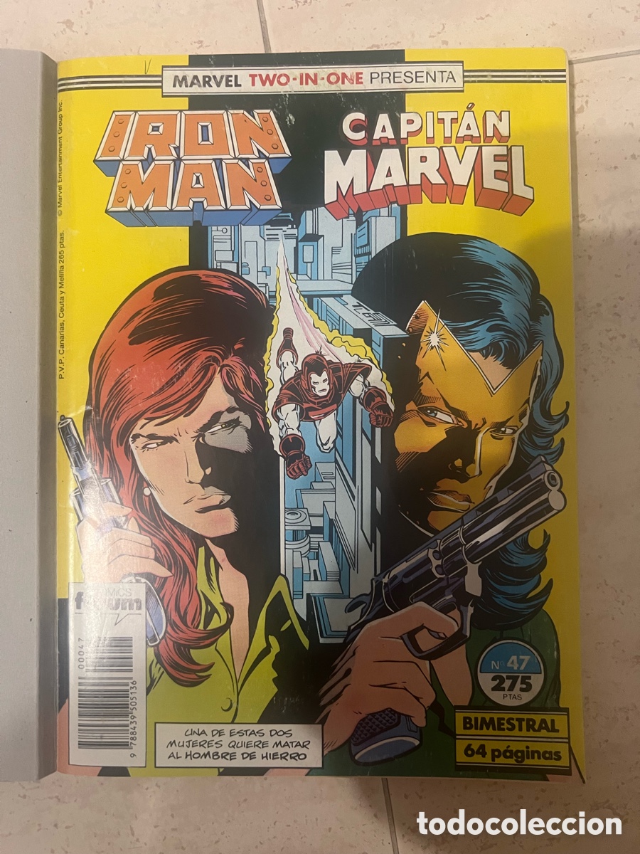C&oacute;mics: Marvel Two-In-One presenta Iron Man / Capit&aacute;n Marvel - Tomo recopilato - C&oacute;mics Forum - Foto 2