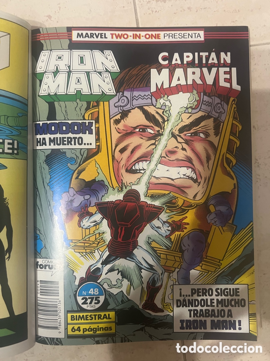 C&oacute;mics: Marvel Two-In-One presenta Iron Man / Capit&aacute;n Marvel - Tomo recopilato - C&oacute;mics Forum - Foto 3