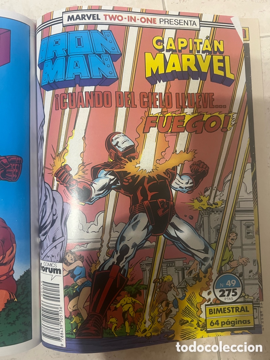 C&oacute;mics: Marvel Two-In-One presenta Iron Man / Capit&aacute;n Marvel - Tomo recopilato - C&oacute;mics Forum - Foto 4