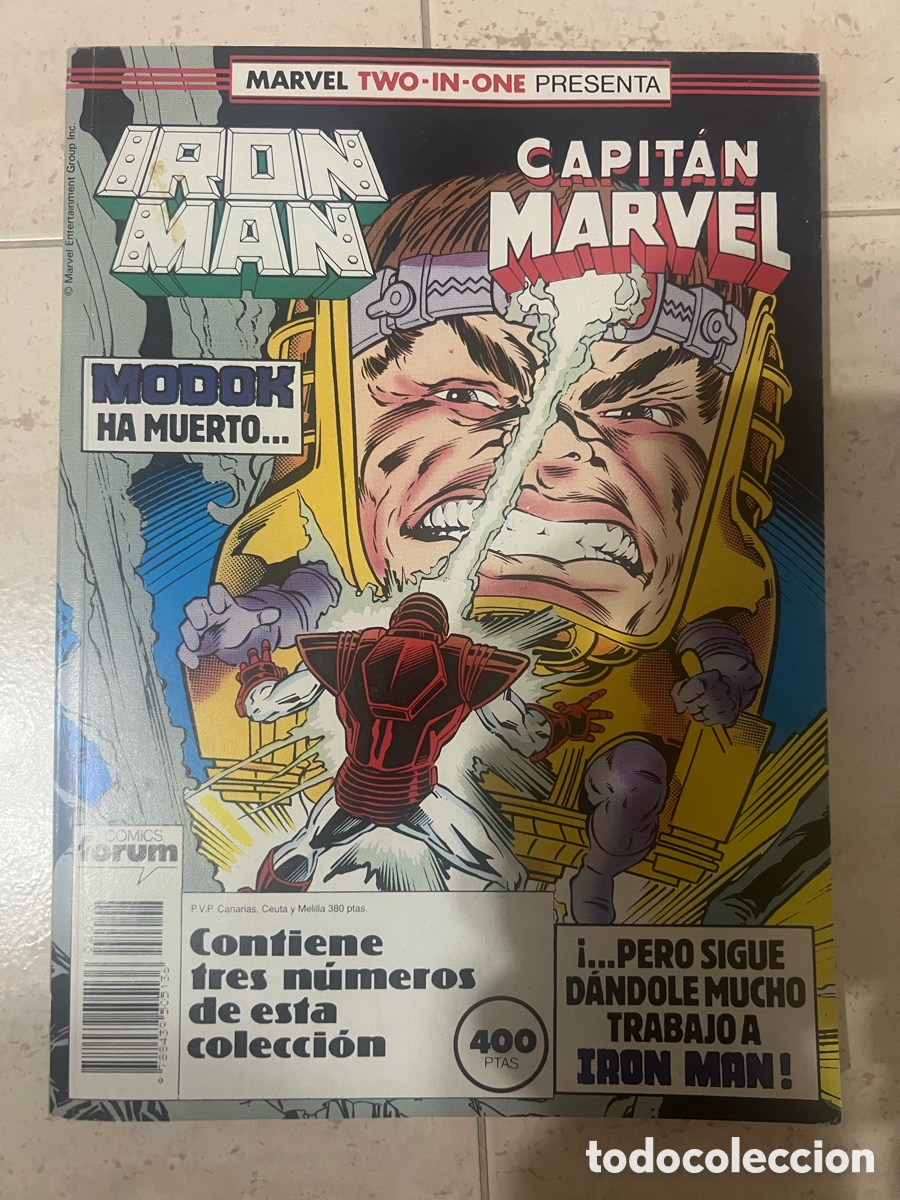 Comics: Marvel Two-In-One presenta Iron Man / Capit&aacute;n Marvel - Tomo recopilato - C&oacute;mics Forum