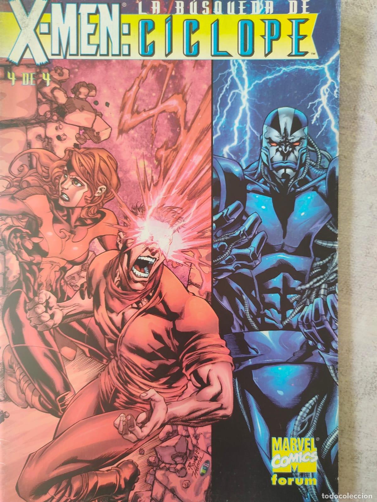 C&oacute;mics: X MEN LA BUSQUEDA DE CICLOPE 4 DE 4 - Foto 1
