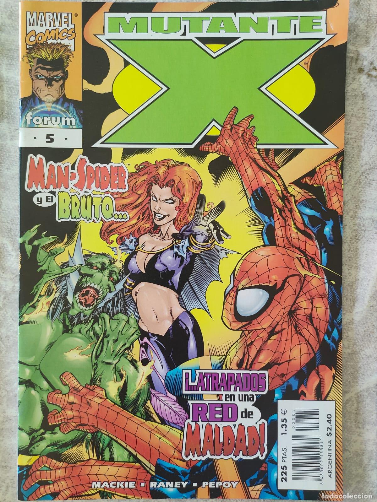 C&oacute;mics: MUTANTE X FORUM NUMERO 5 - Foto 1