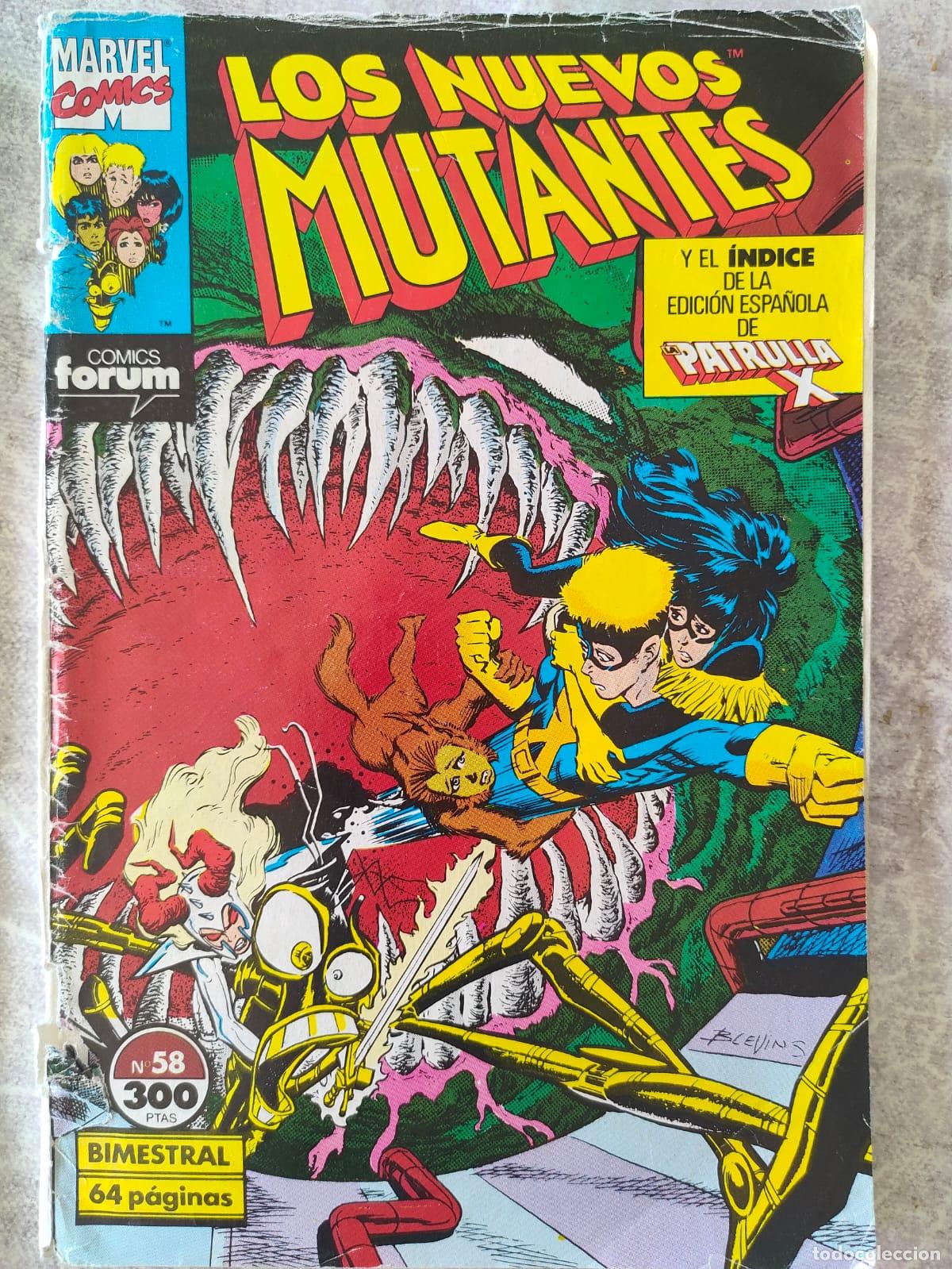 C&oacute;mics: LOS NUEVOS MUTANTES NUMERO 58