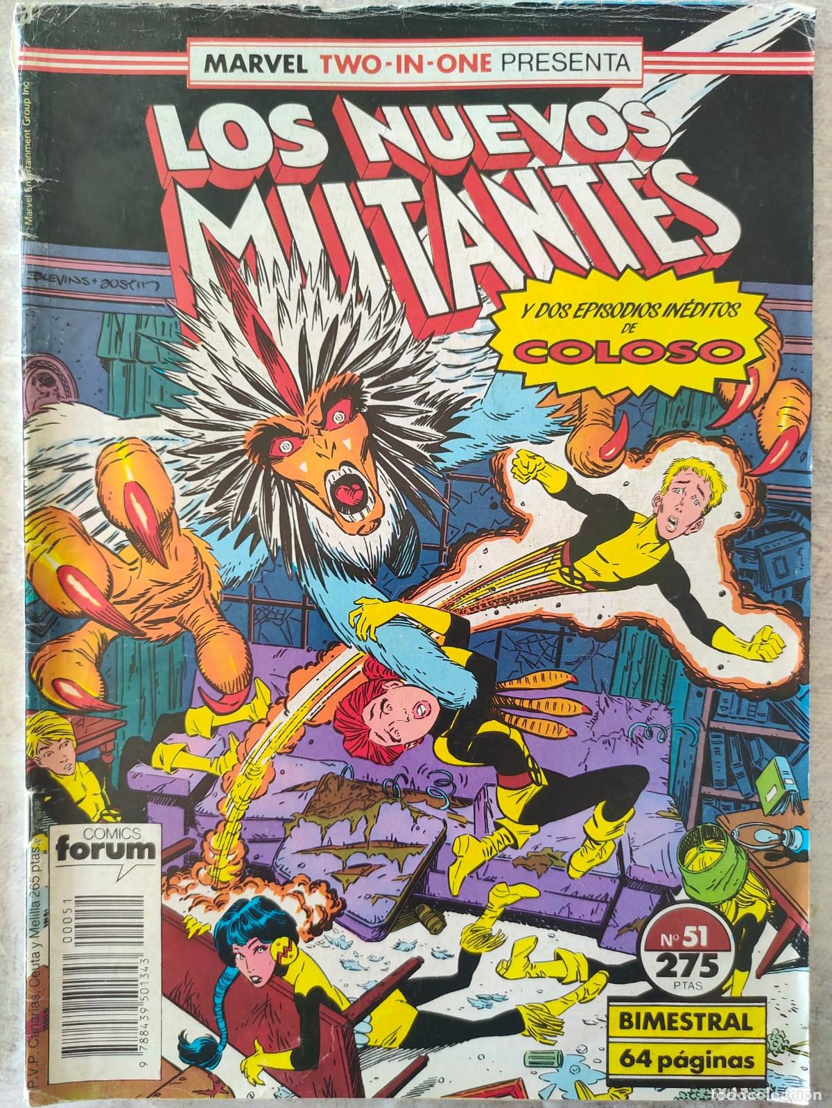 Comics: LOS NUEVOS MUTANTES NUMERO 51