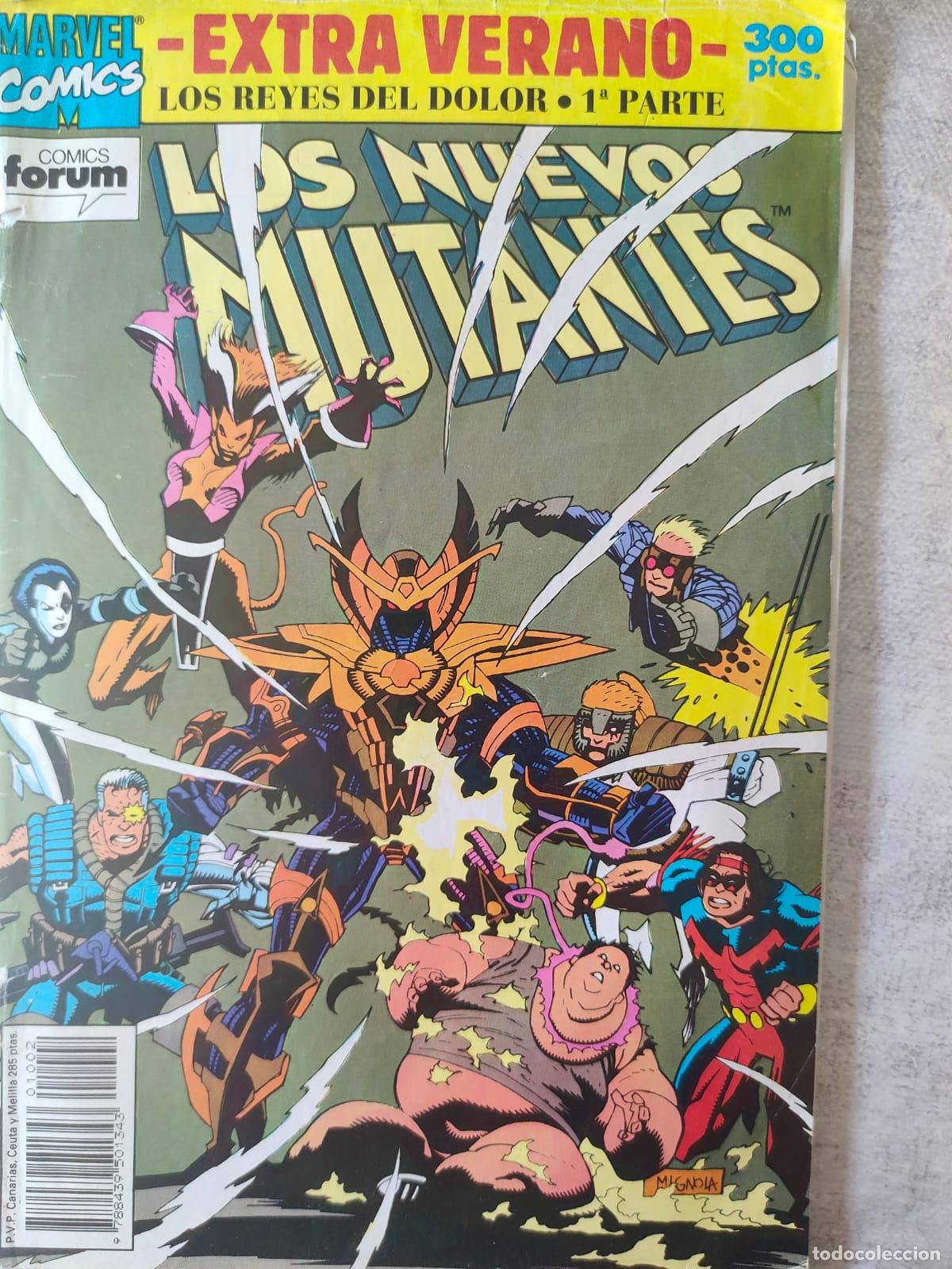 C&oacute;mics: EXTRA VERANO LOS REYES DEL DOLOR 1 PARTE LOS NUEVOS MUTANTES