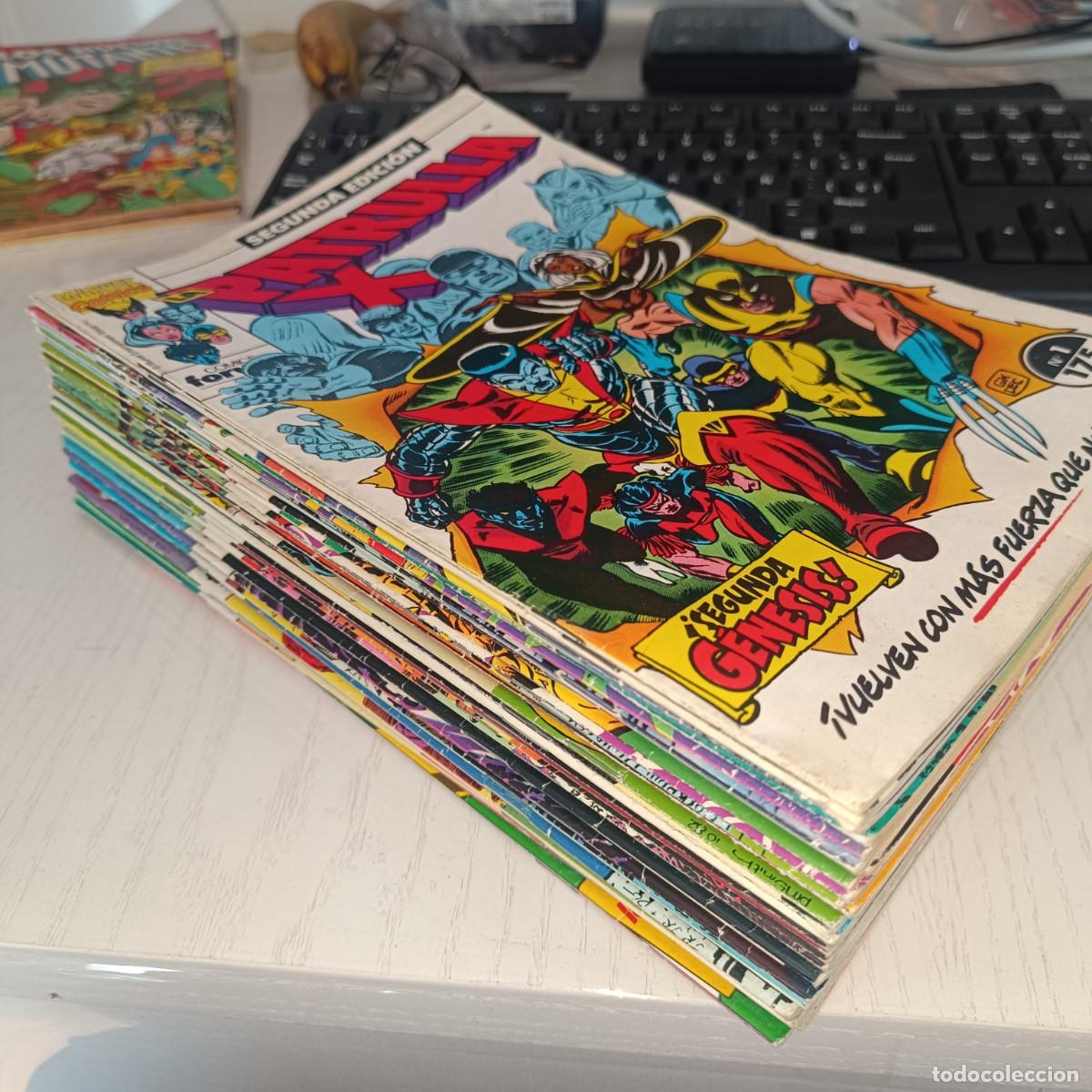 C&oacute;mics: LOTE DE 32 COMICS PATRULLA-X SEGUNDA EDICION FORUM