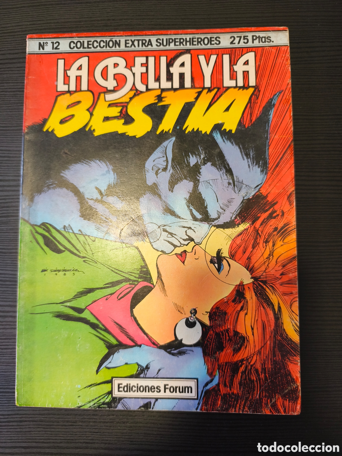 C&oacute;mics: LA BELLA Y LA BESTIA 12 COLECCI&Oacute;N EXTRA SUPERH&Eacute;ROES EDICIONES FORUM