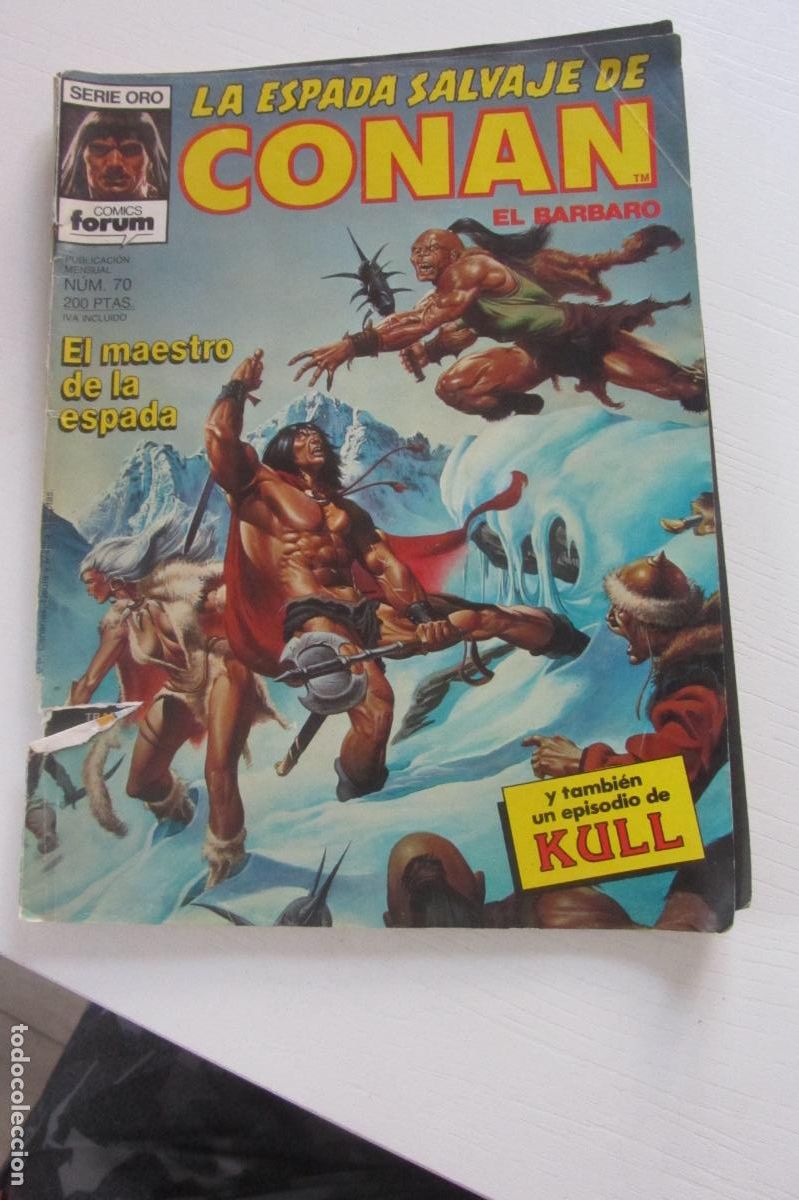 C&oacute;mics: LA ESPADA SALVAJE DE CONAN N&ordm; 70, EDITORIAL FORUM arx199