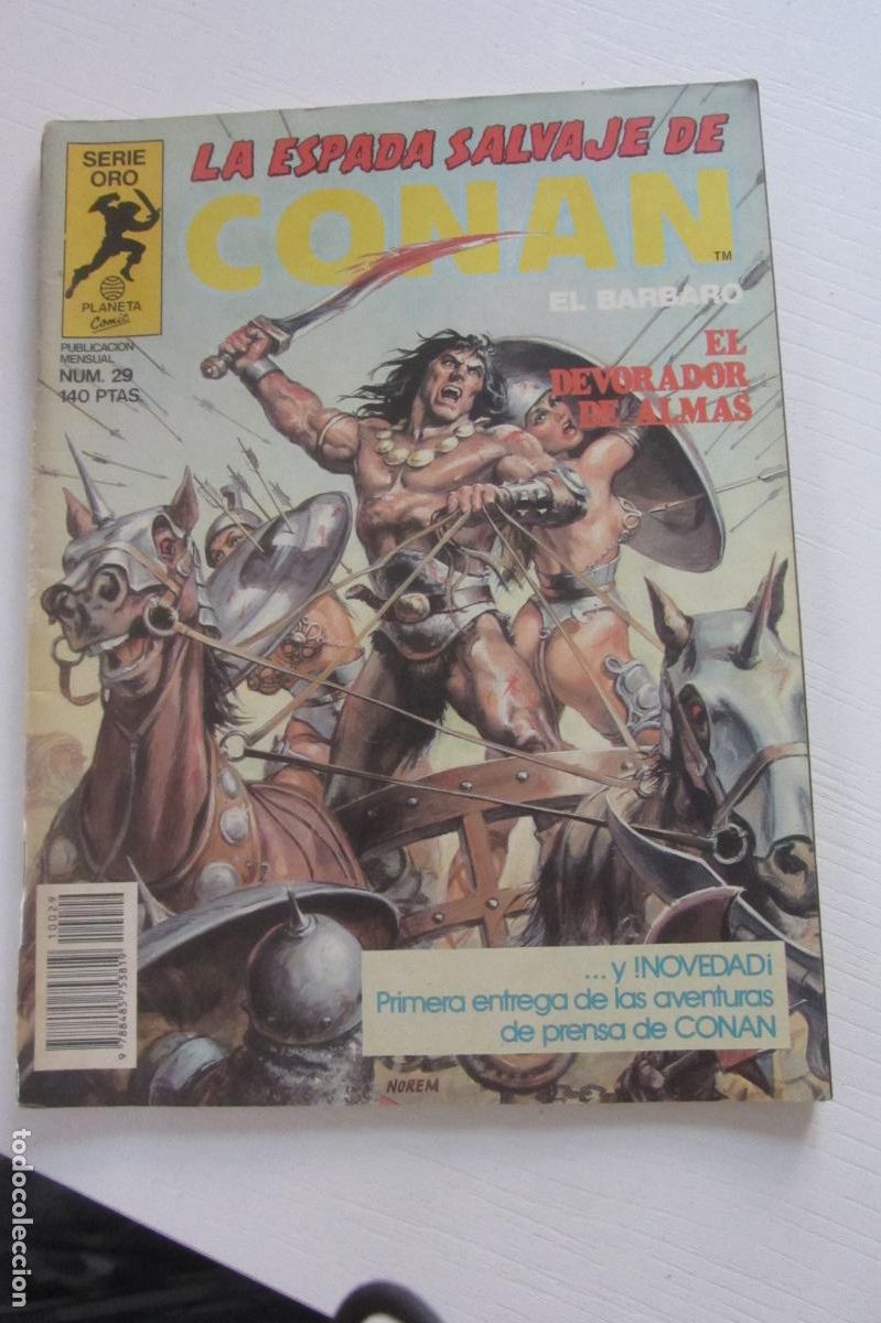 C&oacute;mics: LA ESPADA SALVAJE DE CONAN N&ordm; 29 EDITORIAL FORUM arx199