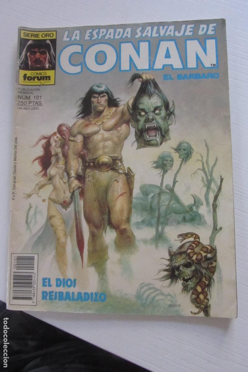 C&oacute;mics: LA ESPADA SALVAJE DE CONAN N&ordm; 101 EDITORIAL FORUM arx199