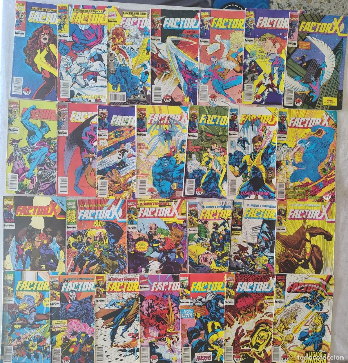 C&oacute;mics: FACTOR X NUMEROS DEL 41 AL 67 - Foto 1